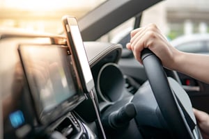 driving conference call